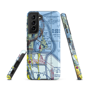 Cape Canaveral AFS Skid Strip (XMR) VFR Sectional Samsung Phone Case