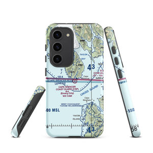 Cape Spencer C.G. Heliport (CSP) VFR Sectional Samsung Phone Case