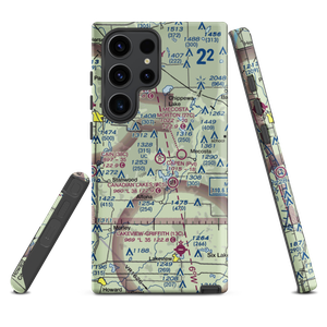 Capen Airport (2MI9) VFR Sectional Samsung Phone Case