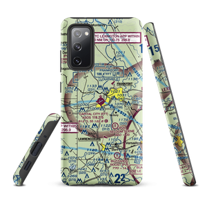 Capital City Airport (FFT) VFR Sectional Samsung Phone Case