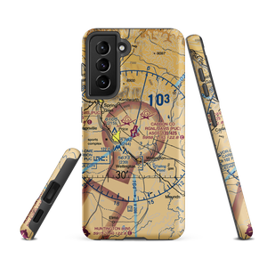 Carbon County Regional/Buck Davis Field (PUC) VFR Sectional Samsung Phone Case