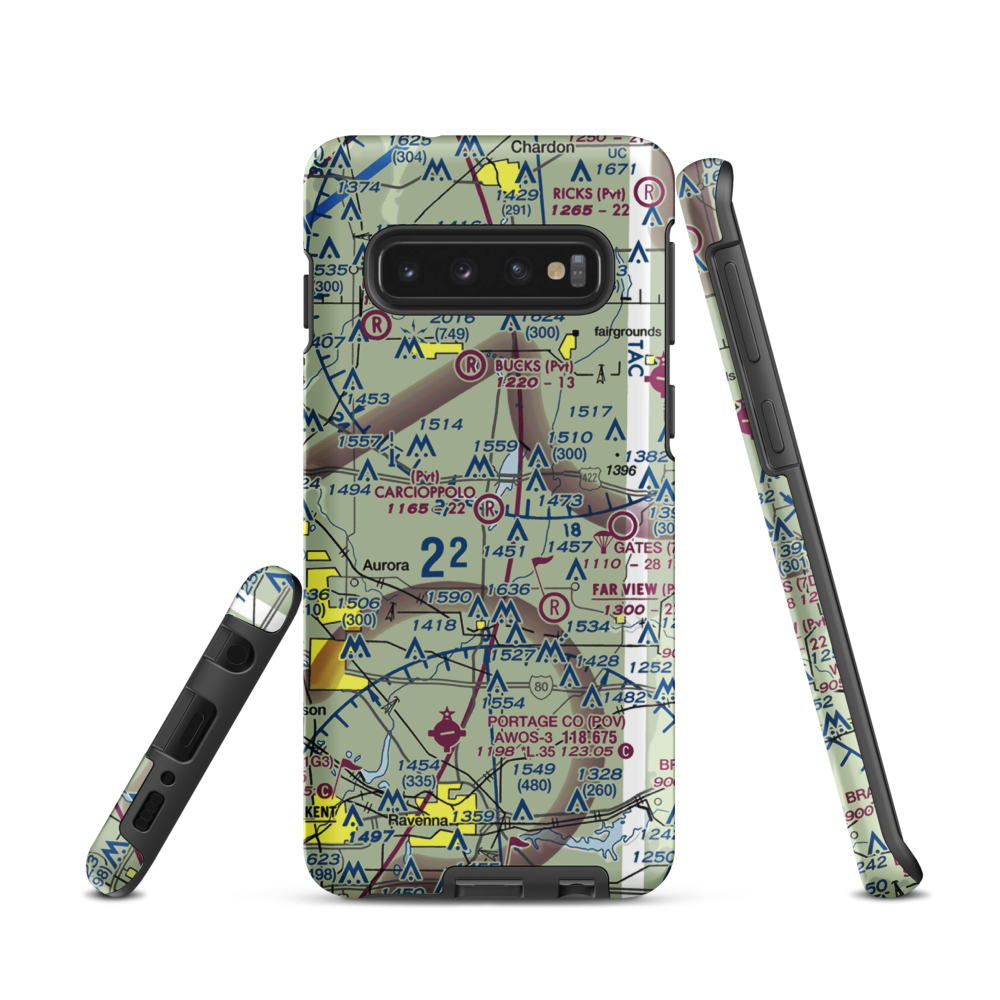 Carcioppolo Field (OH97) VFR Sectional Samsung Phone Case Samsung Galaxy S10 model shown