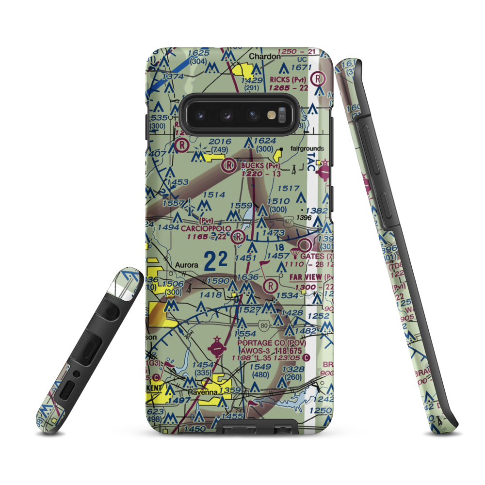 Carcioppolo Field (OH97) VFR Sectional Samsung Phone Case Samsung Galaxy S10 Plus model shown