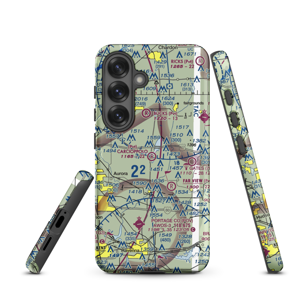 Carcioppolo Field (OH97) VFR Sectional Samsung Phone Case Samsung Galaxy S25 model shown