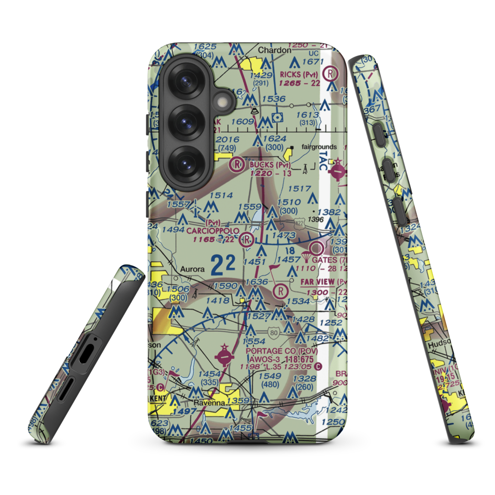 Carcioppolo Field (OH97) VFR Sectional Samsung Phone Case Samsung Galaxy S25 Plus model shown