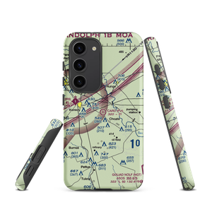 Card Airfield (4XA2) VFR Sectional Samsung Phone Case