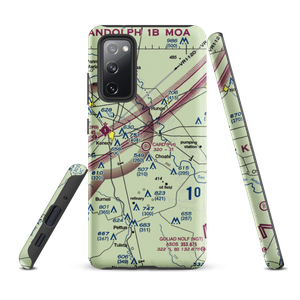 Card Airfield (4XA2) VFR Sectional Samsung Phone Case