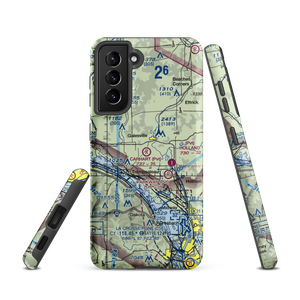 Carhart Farms Airport (4WI8) VFR Sectional Samsung Phone Case