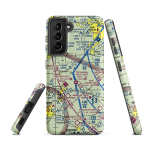 Carl's Airport (MI70) VFR Sectional Samsung Phone Case