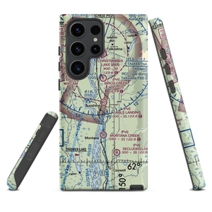 Carl's Landing Airport (AK19) VFR Sectional Samsung Phone Case