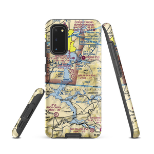Carlin Bay Airport (ID43) VFR Sectional Samsung Phone Case
