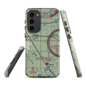 Carlson Agricultural Airport (1MY1) VFR Sectional Samsung Phone Case