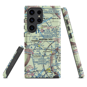 Carlson RLA Restricted Landing Area (IS19) VFR Sectional Samsung Phone Case