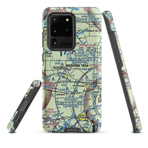 Carlson RLA Restricted Landing Area (IS19) VFR Sectional Samsung Phone Case