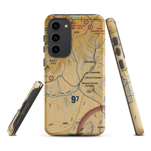 Carmel Mountain Ranch Airport (UT37) VFR Sectional Samsung Phone Case