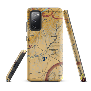 Carmel Mountain Ranch Airport (UT37) VFR Sectional Samsung Phone Case