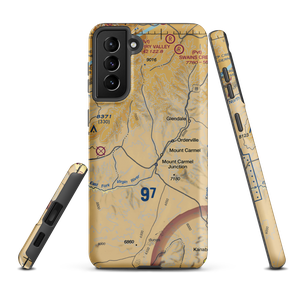 Carmel Mountain Ranch Airport (UT37) VFR Sectional Samsung Phone Case