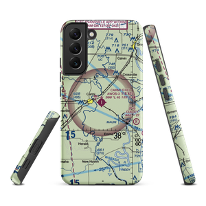 Carmi Municipal Airport (CUL) VFR Sectional Samsung Phone Case