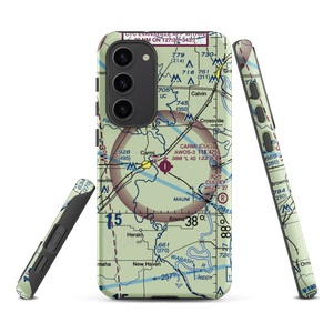 Carmi Municipal Airport (CUL) VFR Sectional Samsung Phone Case