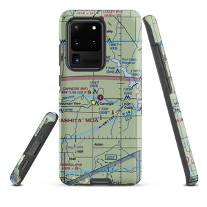 Carnegie Municipal Airport (86F) VFR Sectional Samsung Phone Case