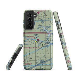 Carnegie Municipal Airport (86F) VFR Sectional Samsung Phone Case
