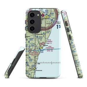 Carnot Field (3WI0) VFR Sectional Samsung Phone Case