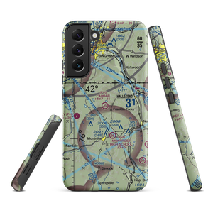 Carrar Farm Airport (7PA6) VFR Sectional Samsung Phone Case