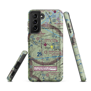 Carroll County Airport (4M1) VFR Sectional Samsung Phone Case