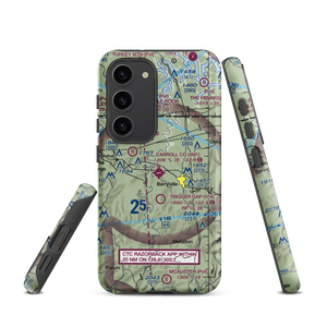 Carroll County Airport (4M1) VFR Sectional Samsung Phone Case