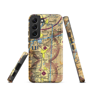 Carson Airport (CXP) VFR Sectional Samsung Phone Case