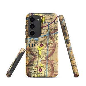 Carson Airport (CXP) VFR Sectional Samsung Phone Case