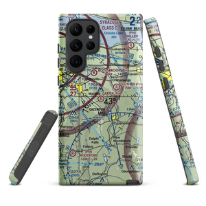 Carter Flight Park Ultralightport (NY67) VFR Sectional Samsung Phone Case