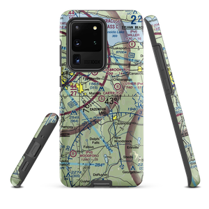 Carter Flight Park Ultralightport (NY67) VFR Sectional Samsung Phone Case