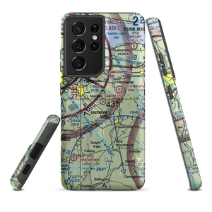 Carter Flight Park Ultralightport (NY67) VFR Sectional Samsung Phone Case