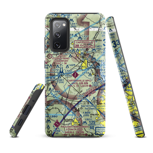 Cartersville Airport (VPC) VFR Sectional Samsung Phone Case