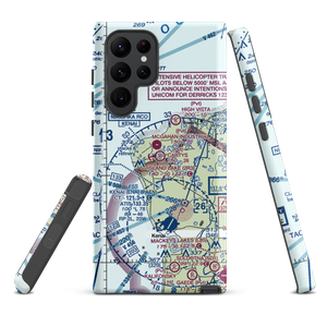 Carty's Airstrip (8AK2) VFR Sectional Samsung Phone Case