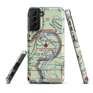 Caruthersville Memorial Airport (M05) VFR Sectional Samsung Phone Case