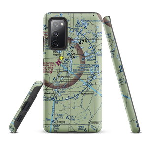 Cary Airport (MY88) VFR Sectional Samsung Phone Case