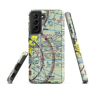 Casad Industrial Park Airport (56IN) VFR Sectional Samsung Phone Case