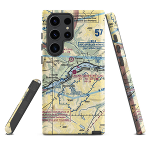 Cascade Locks State Airport (CZK) VFR Sectional Samsung Phone Case