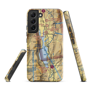 Cascade Reservoir Private Strip (US-0011) VFR Sectional Samsung Phone Case