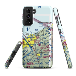 Casement Airport (PVZ) VFR Sectional Samsung Phone Case