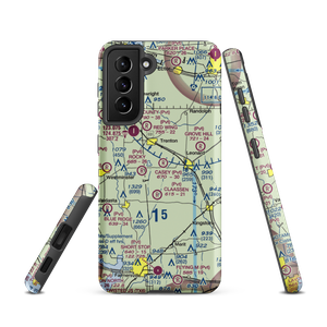 Casey Field (TE06) VFR Sectional Samsung Phone Case