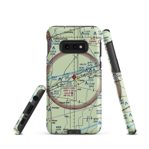 Casey Municipal Airport (1H8) VFR Sectional Samsung Phone Case