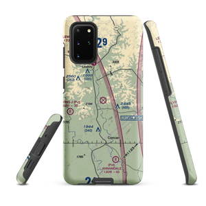 Casey Three Ranch Airport (XS62) VFR Sectional Samsung Phone Case