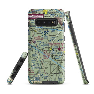 Casey's Airport (6NK1) VFR Sectional Samsung Phone Case