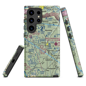 Casey's Airport (6NK1) VFR Sectional Samsung Phone Case