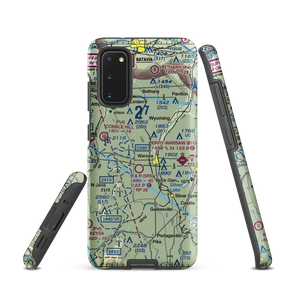 Casey's Airport (6NK1) VFR Sectional Samsung Phone Case