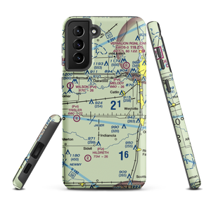 Cast Airport (5IS7) VFR Sectional Samsung Phone Case