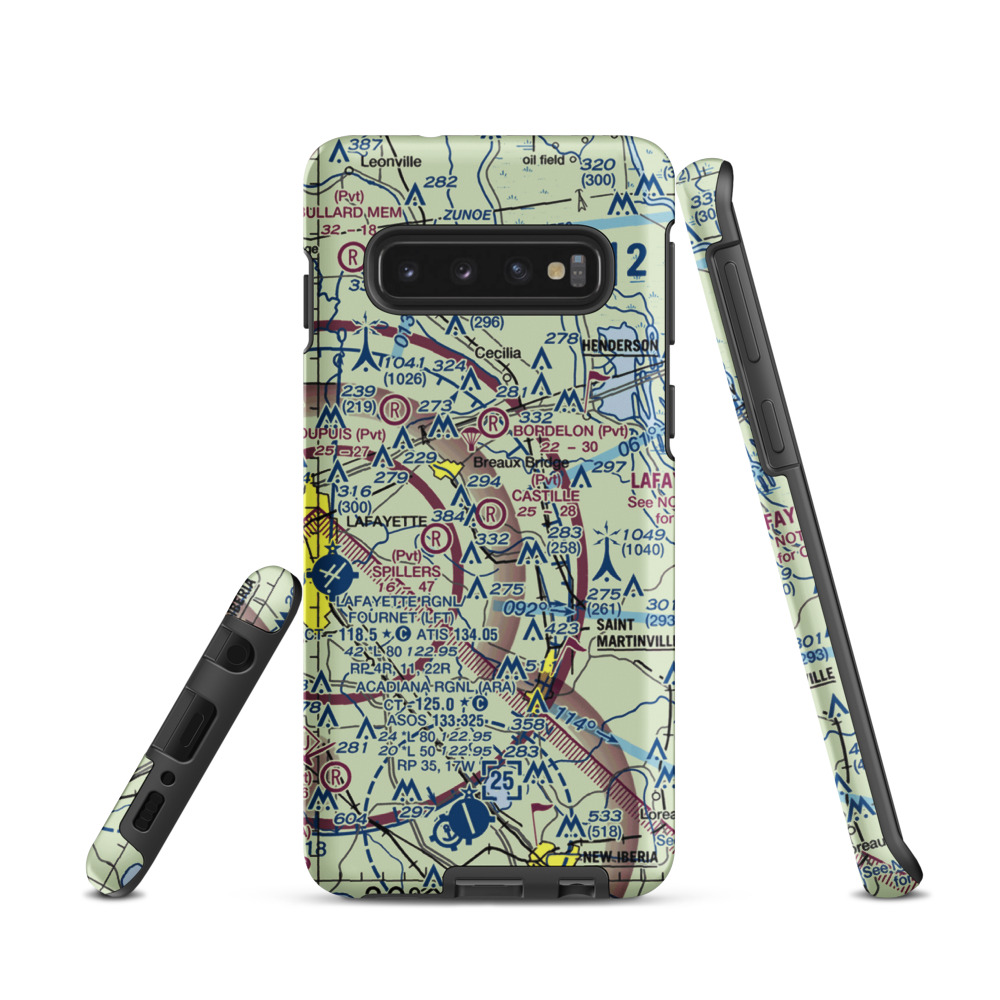 Castille Field (LA16) VFR Sectional Samsung Phone Case Samsung Galaxy S10 model shown